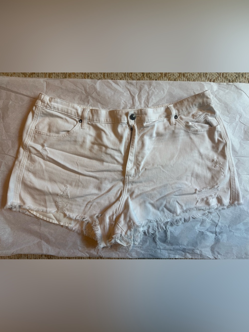 Aerie White Shorts